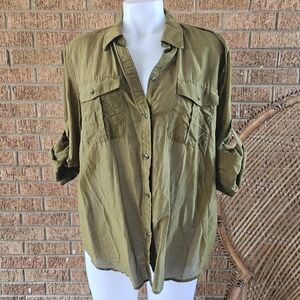 Ralph Lauren Khaki Casual Shirt